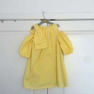 Zara Yellow Dress. Worn Twice. dry Cleaned only. Beautiful Dress.